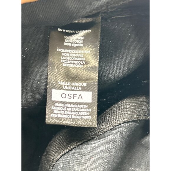 Detroit Pistons Black 47 Brand One Size Cotton Adjustable Baseball Cap NBA - Picture 7 of 9